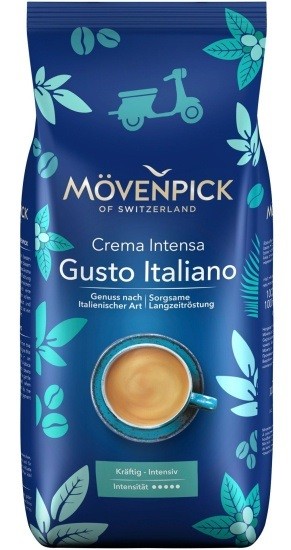 Movenpick Gusto Italiano кофе в зернах 1кг пакет