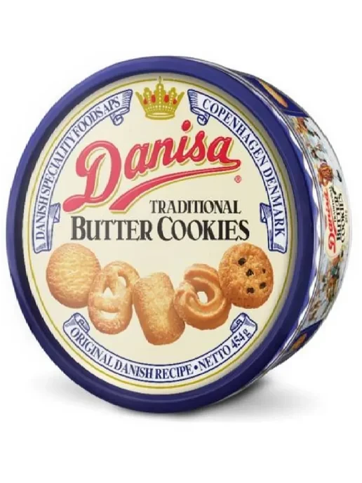 Danisa Butter Cookies сдобное печенье 454 гр ж/б  