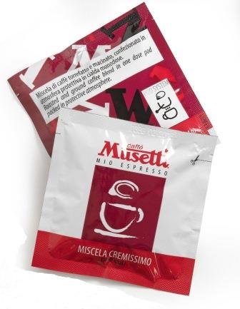 Musetti Cremissimo 7г x 150 шт кофе порционный чалды