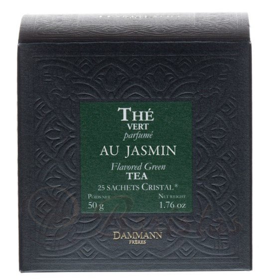 Dammann Jasmin / Жасмин 2г. Х 25 пак. зеленый аромат. чай 50г