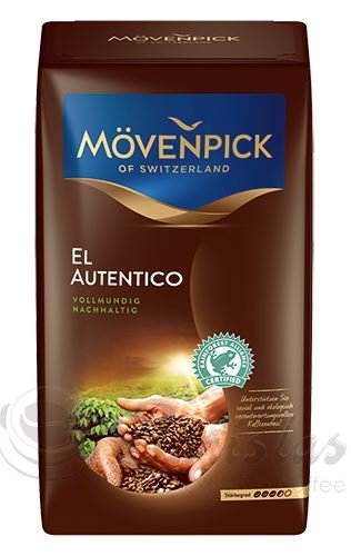 Movenpick el Autentico кофе молотый 500г 90% Арабика 10% Робуста пакет