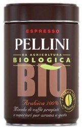 Pellini Biologica кофе молотый 250г ж/б арабика 100%