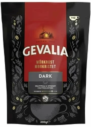 Gevalia Dark 200г кофе растворимый пакет