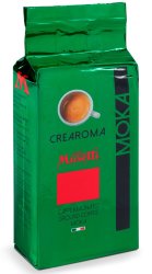 Musetti Crearoma / Зеленая пачка кофе молотый 250 г в/у
