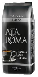 Alta Roma Platino 1 кг кофе в зернах 90% арабика 10% робуста пакет