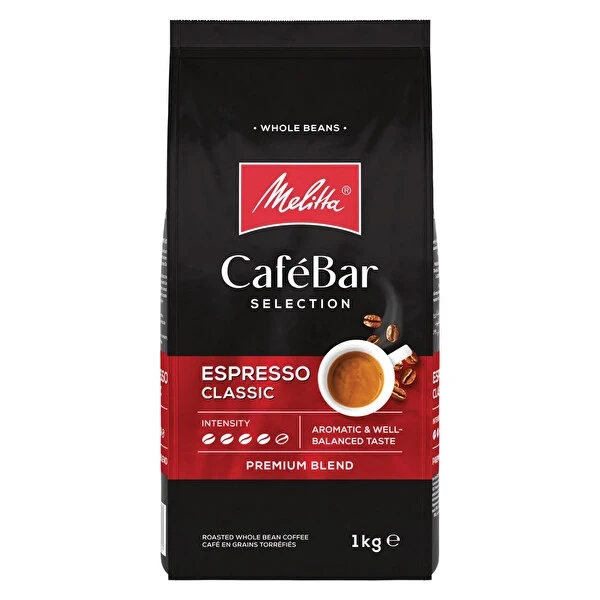 Melitta CafeBar Selection Espresso Classic кофе в зернах 1 кг пакет