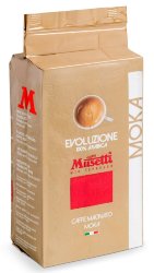 Musetti Evoluzione 100% арабика кофе молотый 250 г вакуумная упаковка