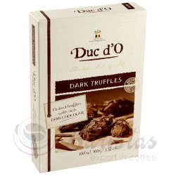 Duc d'O Трюфель черный шоколад 100г  конфеты шоколадные  картонная упаковка 