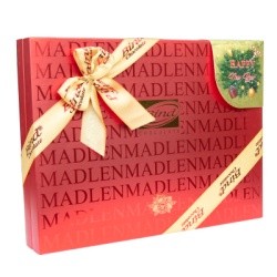 Bind Madlen Red / Мадлен красный набор шоколадных плиток 370г