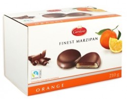 Carstens конфеты с марципаном апельсином в роме 210г карт/уп (10)