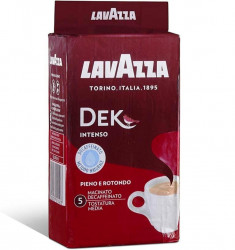Lavazza Dek Intenso кофе молотый без кофеина 250г в/у