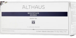 Althaus Mountain Herbs Grand Pack 15 пак x 4г черный чай с чабрецом