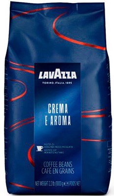 Lavazza Crema e Aroma Espresso кофе в зернах 1 кг пакет