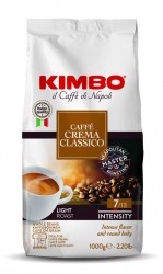 Kimbo Caffe Crema Classico кофе в зернах пакет 1кг