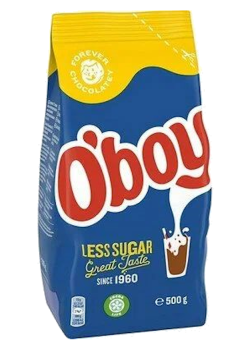 Oboy Какао-порошок  меньше сахара О`boy Original пакет 500 г (Швеция) 