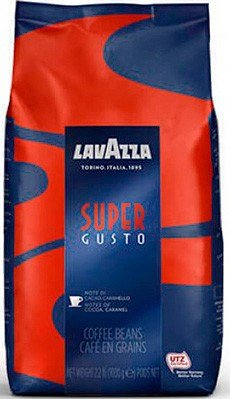 Lavazza  Super Gusto UTZ кофе в зернах 1 кг пакет