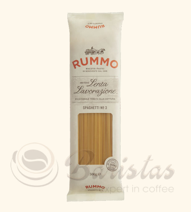 Rummo Spaghetti №3 500г макаронные изделия спагетти в бум пакете