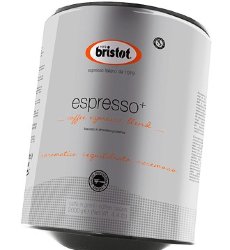 Bristot Espresso plus кофе в зернах 2 кг жестяная банка