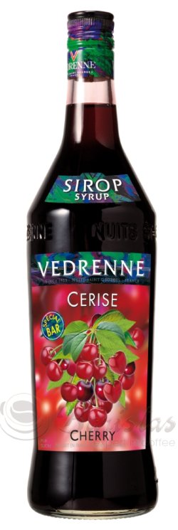 Vedrenne Cerise (Вишня) сироп ст/бут 1л