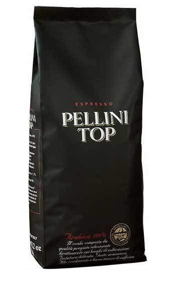 Pellini Top 1 кг кофе в зернах пакет 100% арабика