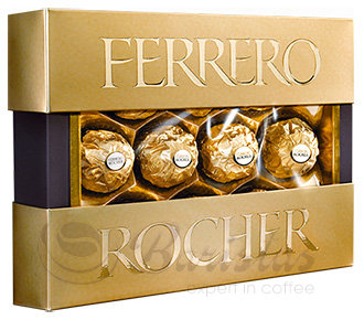 Ferrero Rocher Premium T10 конфеты подарочная упаковка 125 г