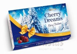 Magnat Christmas Cherry Dreams 181г шоколадные конфеты с ликером