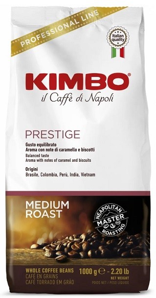 Kimbo Prestige кофе в зернах 1кг пакет