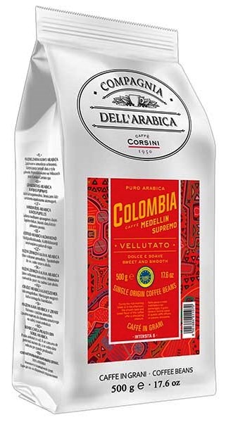 Compagnia Dell'Arabica Colombia Medellin Supremo кофе в зернах 500г пакет