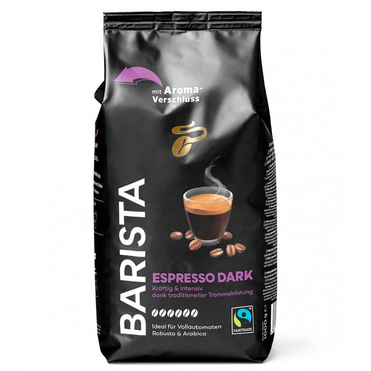 Tchibo Barista Espresso Dark кофе в зернах 1 кг