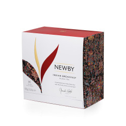 Newby Indian Breakfast 2 г х 50 пак. черный чай картонная упаковка 100 г