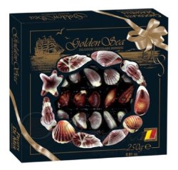 Jacali Golden Sea 250г шоколадные конфеты Ракушки