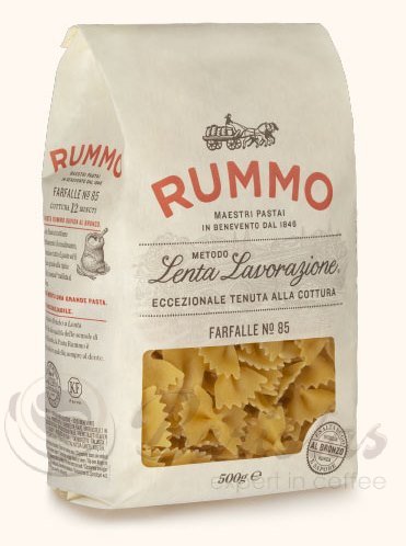 Rummo Farfalle № 85 500г Бантики макаронные изделия в бум пакете