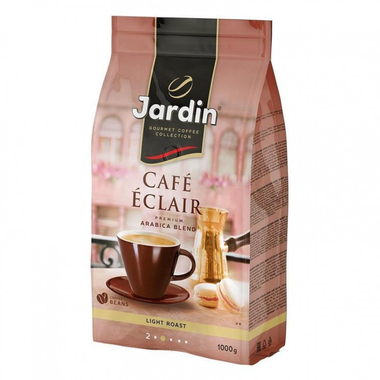 Jardin Cafe Eclair 1 кг кофе в зернах пакет