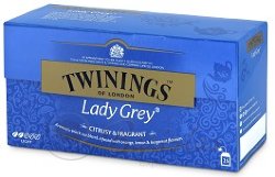 Twinings Lady Grey 2гХ 25 пак картонная упаковка 50г