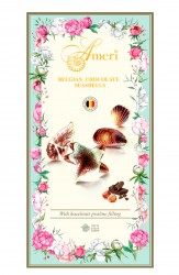 Ameri Цветы 125г весенняя упаковка 8 марта конфеты шоколадные ракушки