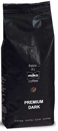 Miko Premium 1кг кофе в зернах пакет 100% арабика