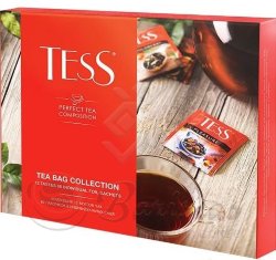 Tess Tea Bag Collection 60пак. подарочный набор чая 101г