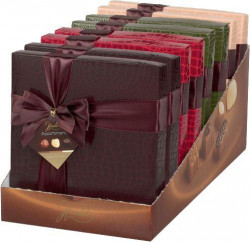 Hamlet Крокодил 250г ассорти шоколадных конфет подарочная упаковка 4 дизайна без выбора цвета