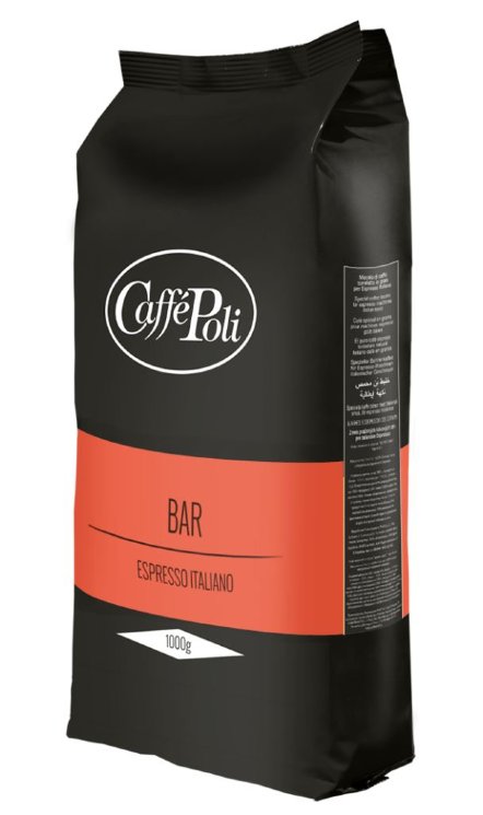 Poli Bar кофе в зернах 1 кг пакет