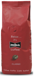 Miko Classic / Caffe Creme 1кг кофе в зернах пакет 80/20