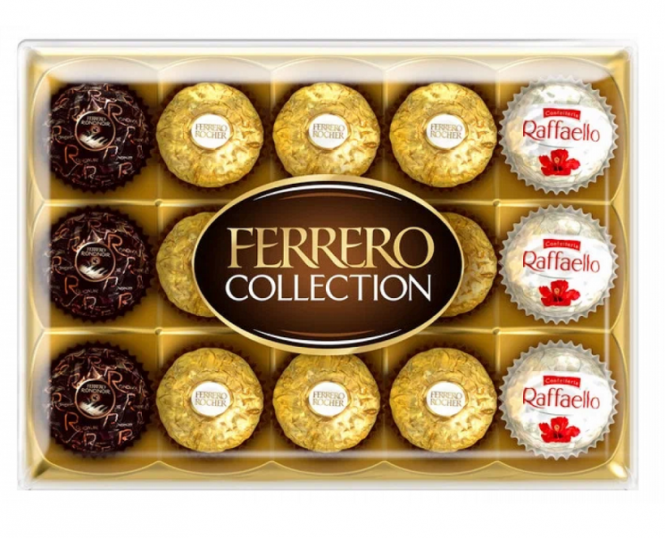 Ferrero Collection Т15 ассорти конфет подарочная упаковка 172 г