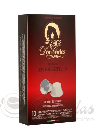 Don Cortez Energetico кофе в капсулах 10шт