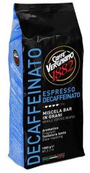 Vergnano decaffeinated 100% arabica  кофе в зернах 1кг