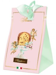 Ameri кулич с изюмом и апельс. цукатами 500г розовая упаковка