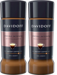 Davidoff Crema Intense кофе растворимый 90г ст/б (упак 2 шт)
