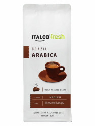 Italco Fresh Brasil Arabica кофе в зернах 1 кг