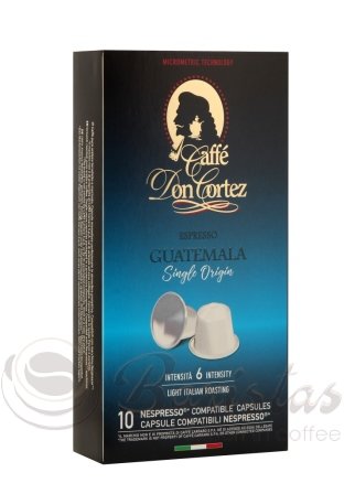 Don Cortez Guatemala кофе в капсулах 10шт