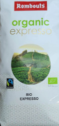 Rombouts Organic Expresso 1кг кофе в зернах