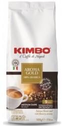Kimbo Aroma Gold Arabica 500г кофе в зернах арабика 100% пакет